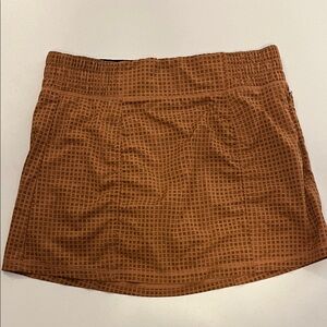 Prana Railay Gingham Print Athletic Skort